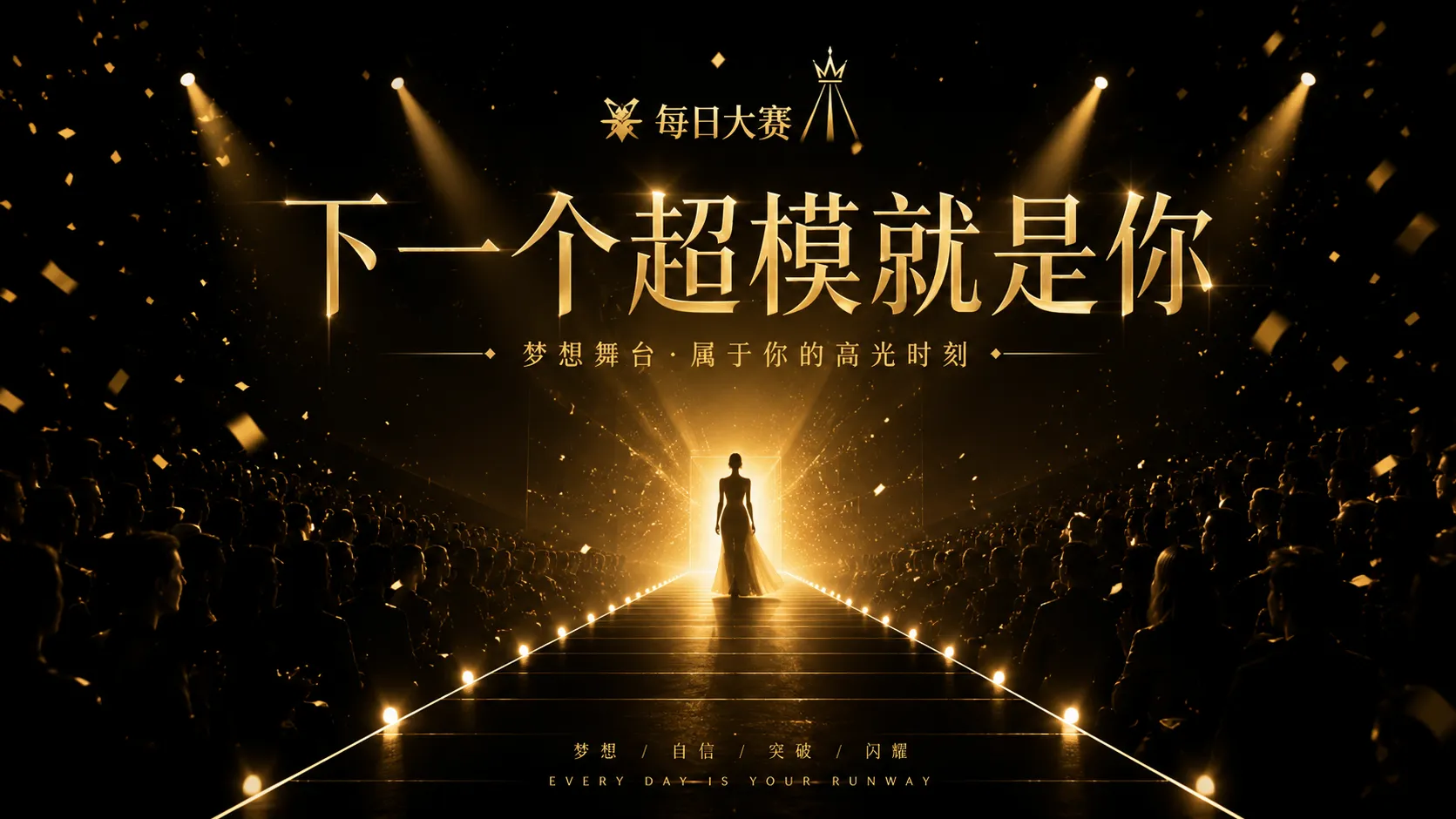 每日大赛晋级时刻舞台主视觉